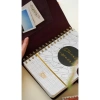 VICTORIAS JOURNALS 226-2396 14x20,5 cm NUBO 416 SAYFA DEĞİŞEBİLEN İÇ ESNEK KAPAK GÜNLÜK AJANDA - MOR MÜRDÜM