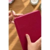 VICTORIAS JOURNALS 226-2407 14x20,5 cm KUKA 416 SAYFA RENKLİ KENAR LASTİKLİ CEPLİ ESNEK KAPAK GÜNLÜK AJANDA - MACENTA