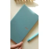 VICTORIAS JOURNALS 226-4061 10x17 cm CANVAS 100 GR HAFTALIK AJANDA - TURKUAZ