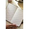 VICTORIAS JOURNALS 226-4062 10x17 cm CANVAS 100 GR HAFTALIK AJANDA - SİYAH