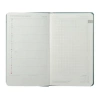 VICTORIAS JOURNALS 226-4065 10x17 cm CANVAS 100 GR HAFTALIK AJANDA - LACİVERT