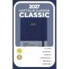 VICTORIAS JOURNALS 226-2310 13x21cm CLASSIC SERT KAPAK CEPLİ LASTİKLİ HAFTALIK AJANDA - MAVİ