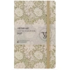 VICTORIAS JOURNALS 226-2320 13x21cm SMYTH VEGAN ART SERT KAPAK CEPLİ LASTİKLİ HAFTALIK AJANDA - DESEN 4