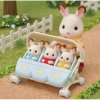 ADORE ESF5033 SYLVANIAN FAMILIES ÜÇÜZ BEBEK ARABASI  3+