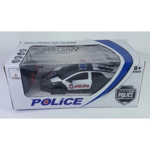 CTOY RD020 IŞIKLI VE ŞARJLI POLİS ARABASI 1:16