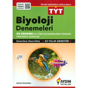 AYDIN TYT BİYOLOJİ 40LI DENEME TAMAMI VİDEO ÇÖZÜMLÜ