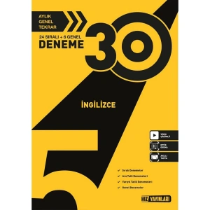HIZ 5. SINIF İNGİLİZCE 30LU DENEME