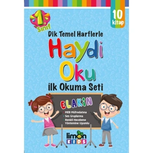 DİK TEMEL HARFLERLE HAYDİ OKU İLK OKUMA SETİ 10 KİTAP 1.SINIFLAR İÇİN