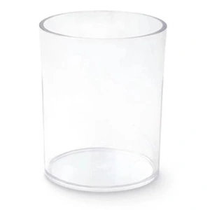 MAS 495 KRİSTAL SİLİNDİRİK KALEMLİK ŞEFFAF