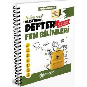 ÇANTA 5. SINIF FEN BİLİMLERİ OKULA YARDIMCI ALIŞTIRAN DEFTER