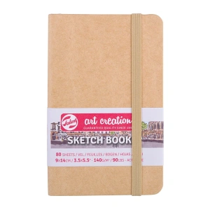 TALENS ART CREATION SKETCHBOOK 9X14cm 140 gr. 80 YP. ESKİZ DEFTERİ KRAFT - 9314431M