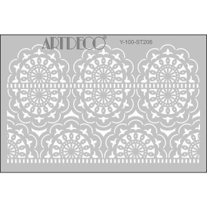 ARTDECO STENCİL A4  DANTEL-1 206