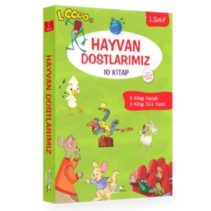 PİNOKYO 1. SINIF HAYVAN DOSTLARIMIZ SERİSİ - 10 KİTAPLIK SET