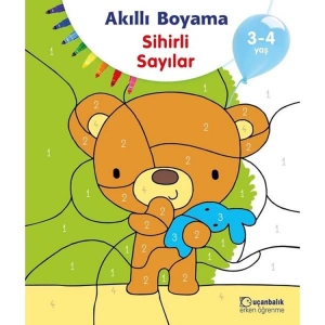 AKILLI BOYAMA - SİHİRLİ SAYILAR 3-4 YAŞ