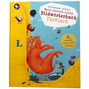MEIN TIERISCH  BILDWORTERBUCH TURKISCH ALMANCA TÜRKÇE RESİMLİ SÖZLÜK