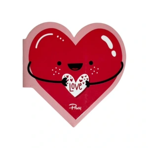 PRESTİJ KALP ŞEKİLLİ TEL DİKİŞ 32 YP ÇİZGİLİ DEFTER  - TEKLİ