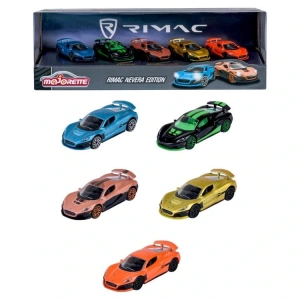 SİMBA MAJORETTE 2053174 RIMAC NEVERA EDITION 5Lİ ARABA SETİ 1:64  KUTULU  3+