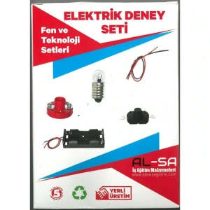 AL-SA İŞ EĞİTİMİ 021 - ELEKTRİK DENEY SETİ KUTULU