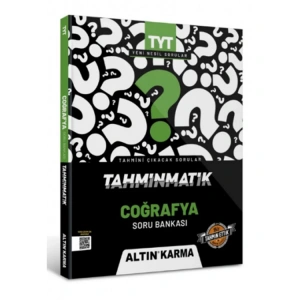 ALTIN KARMA TYT  COĞRAFYA TAHMİNMATİK SORU BANKASI