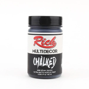 RİCH MDC-100-4580 MULTİ DECOR CHALKED 100 CC SİYAH