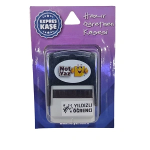 NOT YAZ EKSPRES KAŞE OGK- 8674 HAZIR ÖĞRETMEN KAŞESİ - TEKLİ