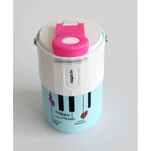 VAGONLİFE VGN2050 ÇELİK MATARA PİPETLİ 400 ML MAVİ