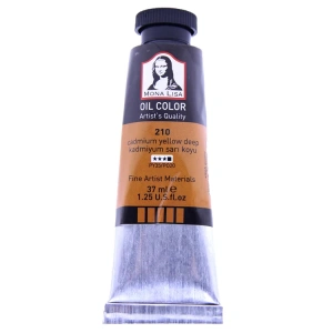 MONALİSA YAĞLI BOYA 37 ML TÜP  MO037-210 KADMİYUM SARI KOYU