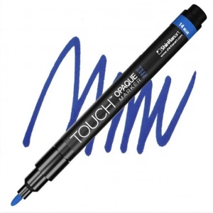 TOUCH OPAQUE SU BAZLI MARKER KALEM 0.8-1.3mm - FINE PACK BLUE 14 - SH8613003-2007