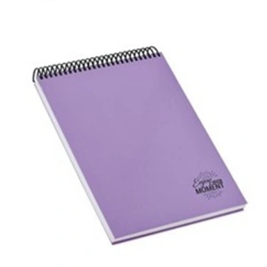 MİKRO TREND PASTEL LİLA SPİRALLİ SERT KAPAK 17X24 120YP. ÇİZGİSİZ NOT DEFTERİ