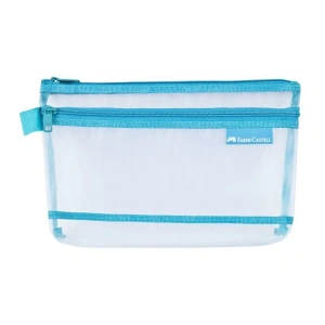 FABER CASTELL B5 MESH  ÇİFT CEPLİ DOSYA MAVİ YL 00017