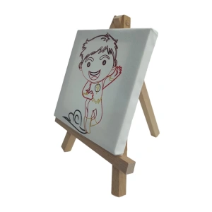 MAGIC ART MİNİ ŞÖVALE+ BASKILI TUVAL SET 1419BKŞ