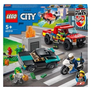 LEGO CITY 60319 İTFAİYE KURTARMA OPERASYONU VE POLİS TAKİBİ