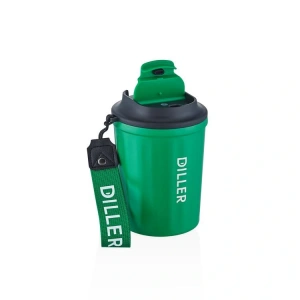VAGONLİFE DILLER EL ASKILI PASLANMAZ ÇELİK TERMOS MUG D9079 380 ML