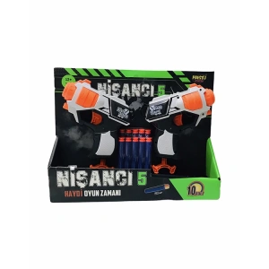 PRESTİJ 6060 NİŞANCI YUMUŞAK MERMİ ATAN 2Lİ SİLAH 10 MERMİLİ