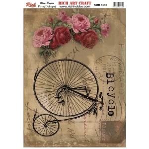 RİCH 8483 PİRİNÇ DEKOPAJ KAĞIDI