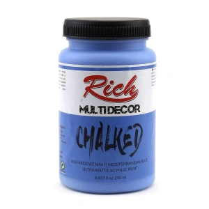 RİCH MDC-250-4552 MULTİ DECOR CHALKED 250 CC AKDENİZ MAVİ