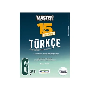 OKYANUS 6. SINIF MASTER TÜRKÇE 15 DENEME
