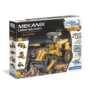 CLEMENTONI 64958 MEKANİK LABORATUVARI BULLDOZER (8YAŞ+)