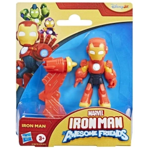 HASBRO G1467/G1254 IRON MAN AND HIS AWESOME FRIENDS AKSESUARLI TEKLİ MİNİ FİGÜR - IRON MAN 3+