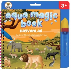 LİNO TFL-1008 AQUA MAGIC BOOK HAYVANLAR (SİHİRLİ BOYAMA KİTABI)
