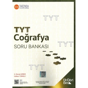 ÜÇDÖRTBEŞ TYT COĞRAFYA SORU BANKASI