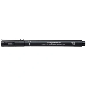 UNİ BALL PİN 1.2 FINE LINE AKRİLİK UÇLU KALEM SİYAH