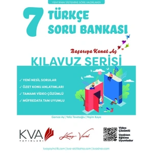 KORAY VAROL AKADEMİ KILAVUZ SERİSİ 7. SINIF TÜRKÇE SORU BANKASI