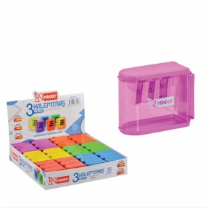 MİKRO MK-2025 ÜÇ DELİKLİ KALEMTRAŞ