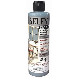 RİCH SLF-240-834 SELFY DECOR VERNİKLİ AKRİLİK BOYA 240cc.LOTUS