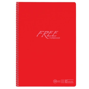 KESKİN FREE PP KAPAK DEFTER A4 120 YP. KARELİ