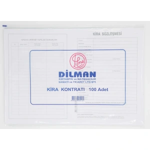 DİLMAN KİRA KONTRATI 100LÜ