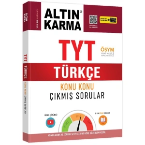 ALTIN KARMA TYT TÜRKÇE ÇIKMIŞ SORULAR