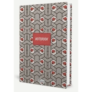 KORİDOR NOTEBOOK 14X20cm BEZ CİLT KAPAKLI ÇİZGİLİ DEFTER - 15