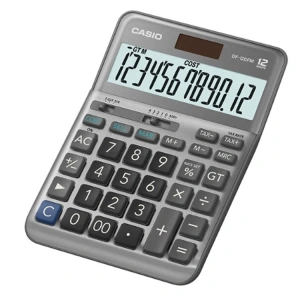 CASIO DF-120FM 12 HANE MASAÜSTÜ HESAP MAKİNESİ